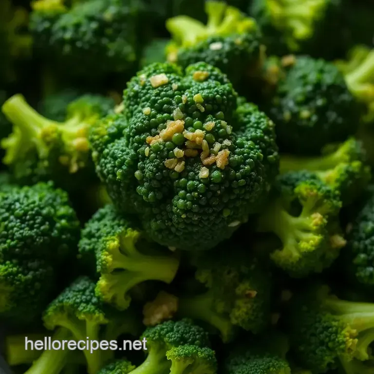 Perfectly Steamed Broccoli: Tender Vibrant and Delicious presentation