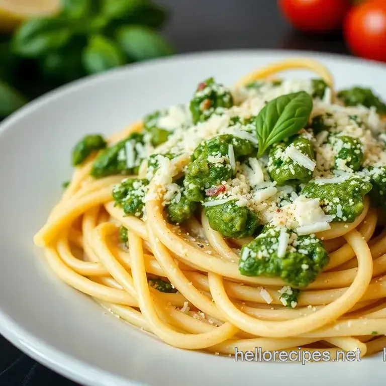 Pesto Perfection Pasta