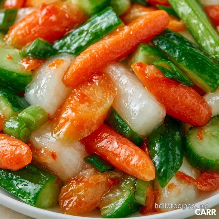 Pickled Japanese Vegetables in 15 Minutes