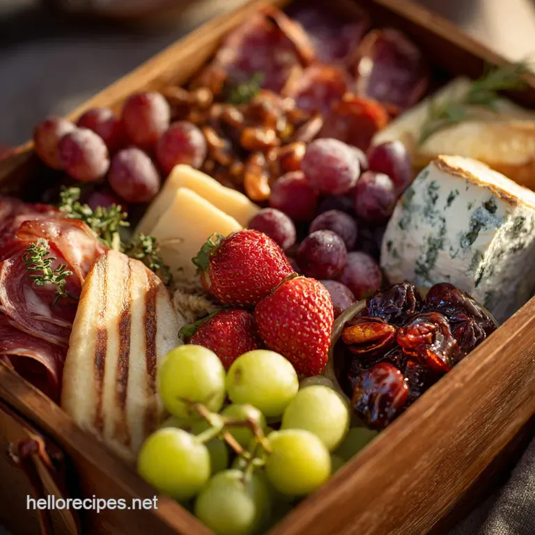 The Keep Calm and Graze On Snackle Box Portable Charcuterie Feast