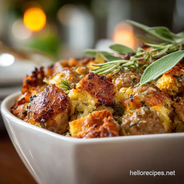 Thanksgiving Recipes: Our Proper Posh Sausage and Chestnut Stuffing