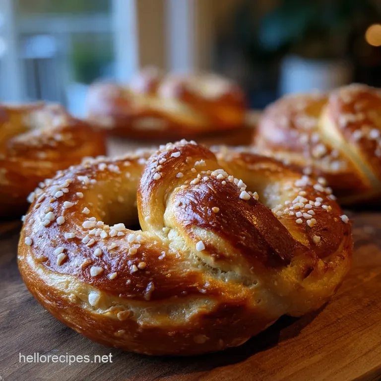 Proper Chewy PubStyle Soft Pretzels with Rock Salt