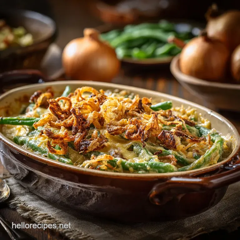 Green Bean Casserole: The Proper From-Scratch Recipe with Crispy Shallots