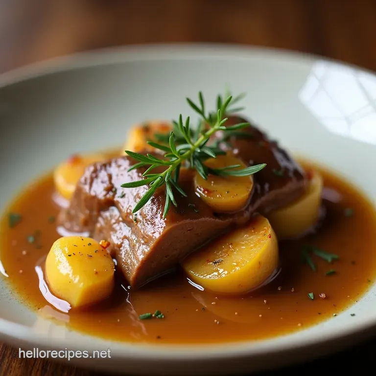 The Proper Sunday Roast Gravy Rich Silky and Made from Scratch