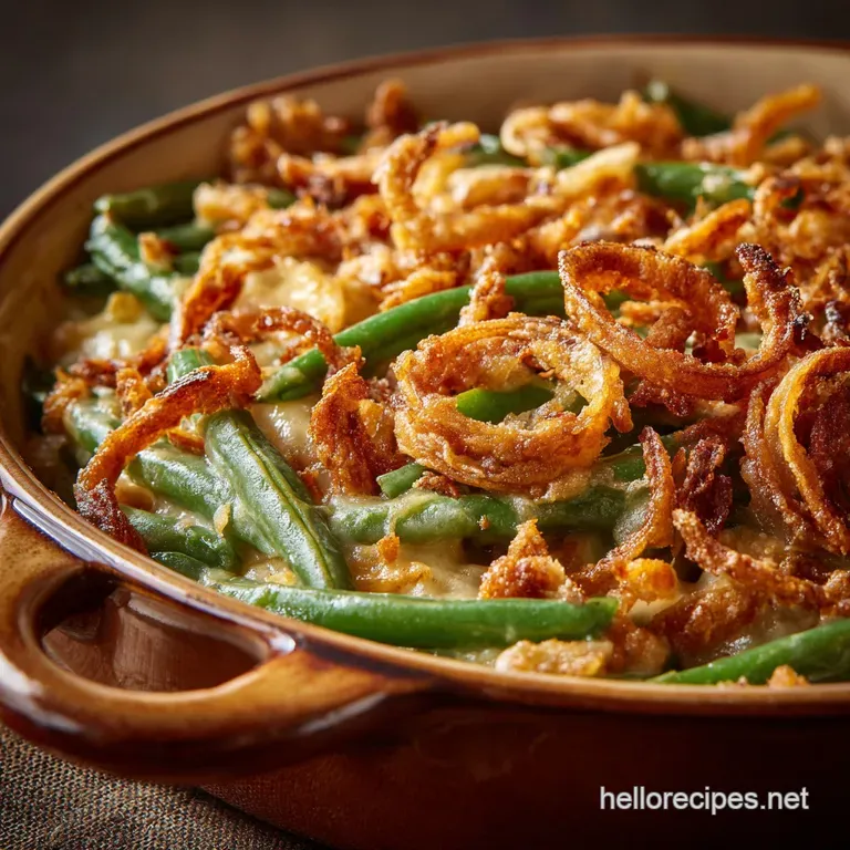Green Bean Casserole: Rich Creamy and Crispy (The Proper Homemade Way)