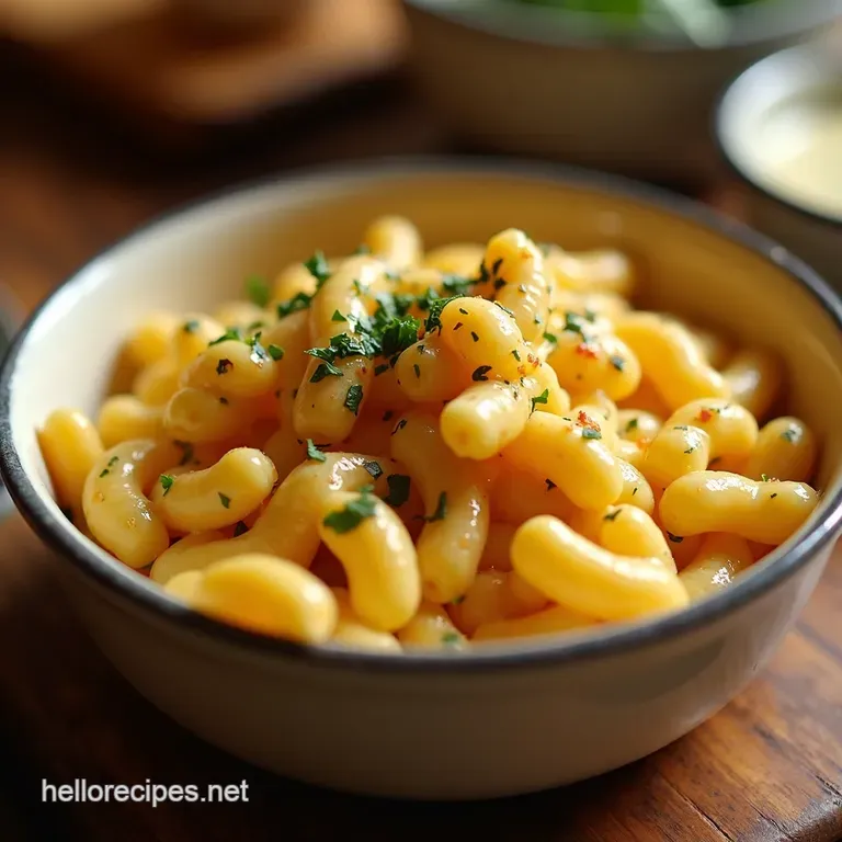 Proper Onepot British Mac Cheese No Roux No Draining presentation