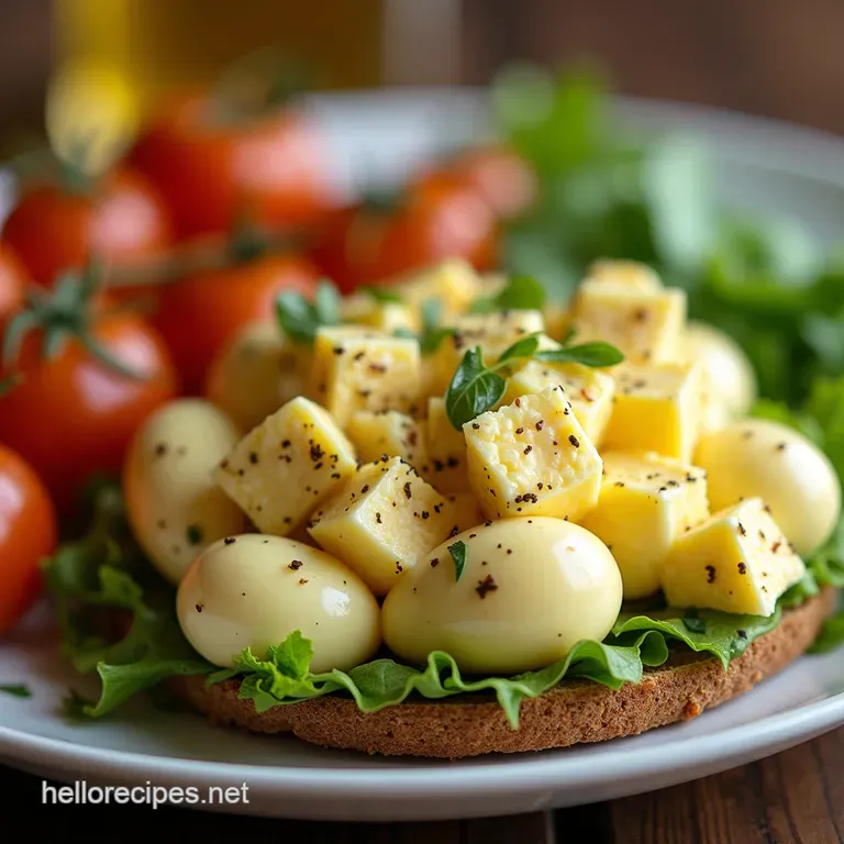The Proper Ploughmans Egg Salad Creamy Tangy Recipe