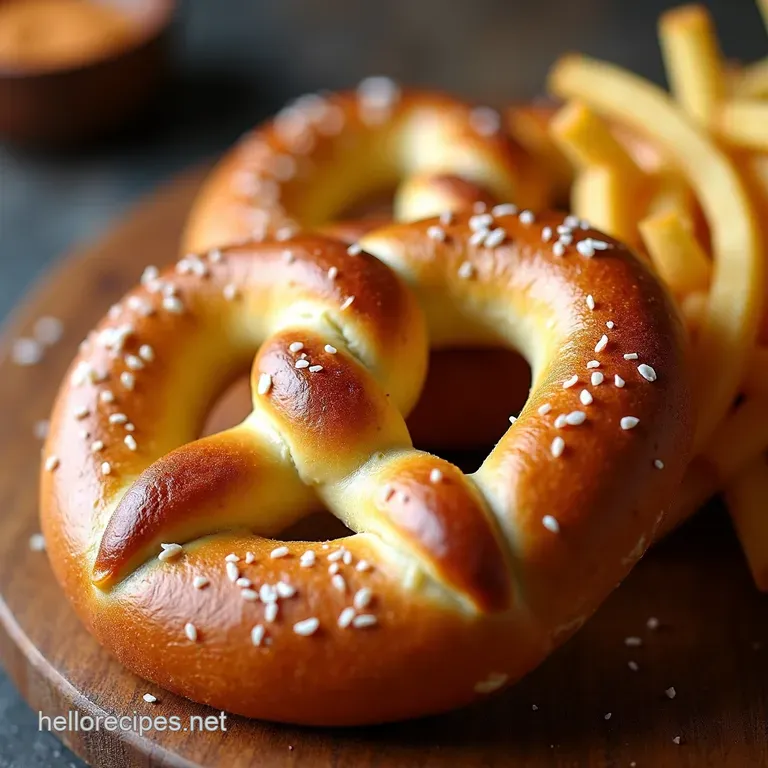 Proper PubStyle Soft Pretzels with Sea Salt