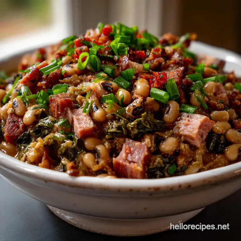 New Years Recipes: Prosperity Hoppin John presentation