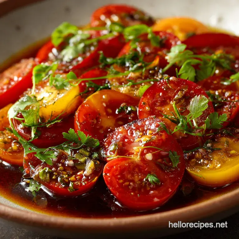 SunDrenched Marinated Tomatoes Quick Pickled Perfection