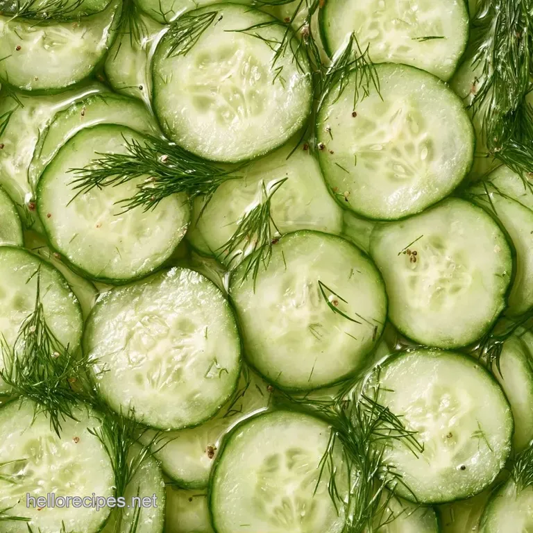 Quick Pickles with Fresh Dill