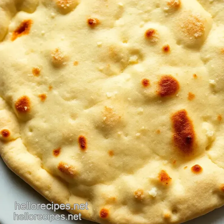 Quick & Easy Homemade Pita Bread presentation