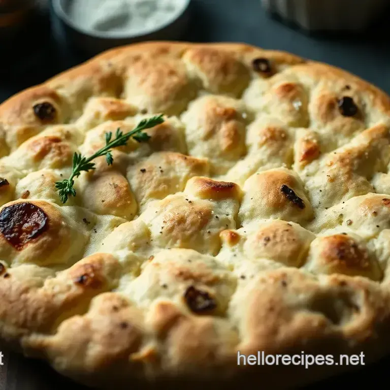 Quick & Easy Same Day Focaccia: Fluffy Flavorful and Fun!