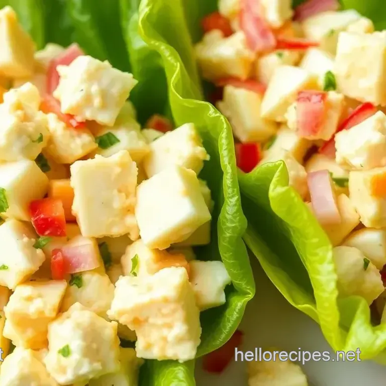 Quick Egg Salad Lettuce Wraps in 22 Minutes