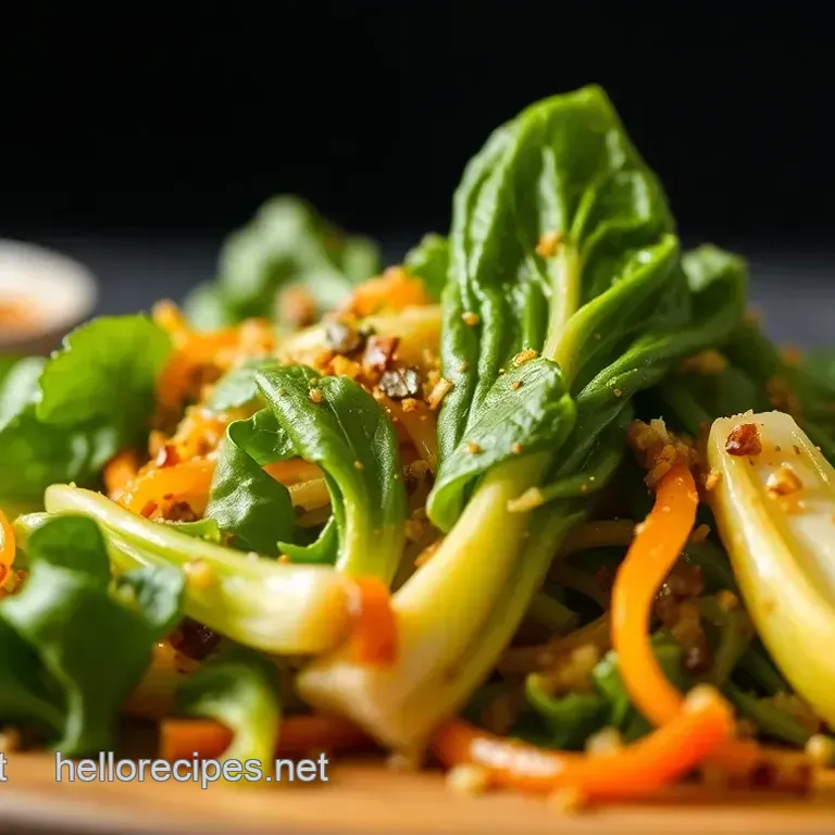 Quick & Garlicky Stir-Fried Bok Choy