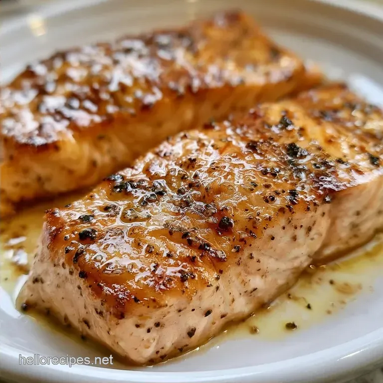 Quick Grilled Salmon Dinner with Garlic Butter