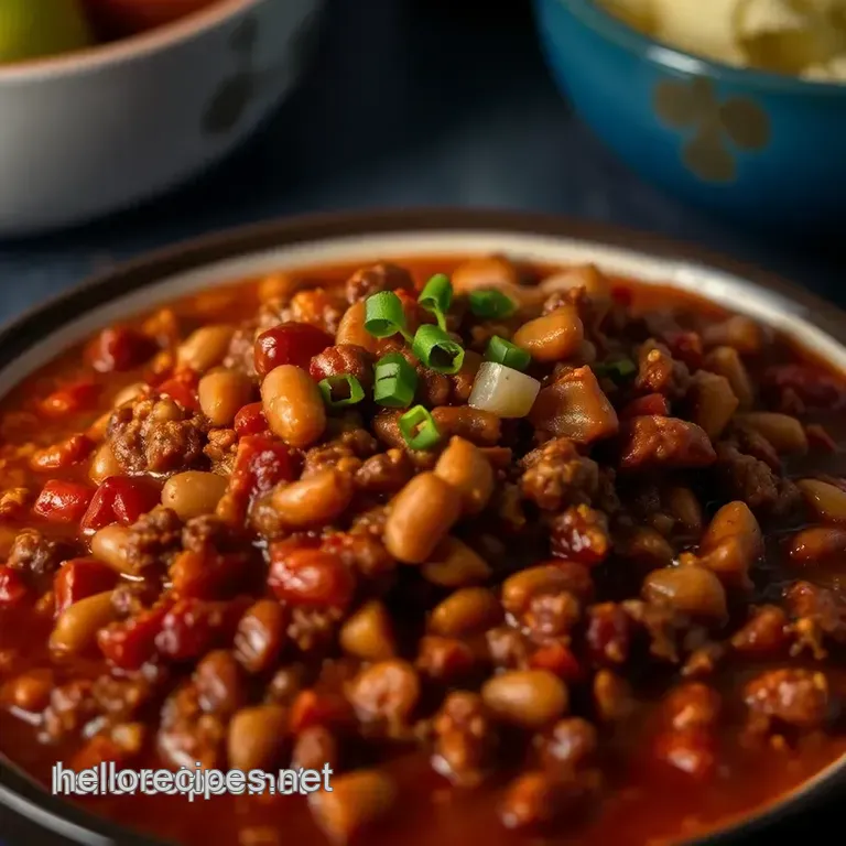 Quick &amp Hearty Chili: A Cozy Comfort Classic presentation