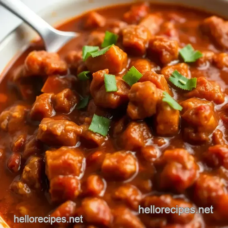 Quick & Hearty Instant Pot Chili presentation