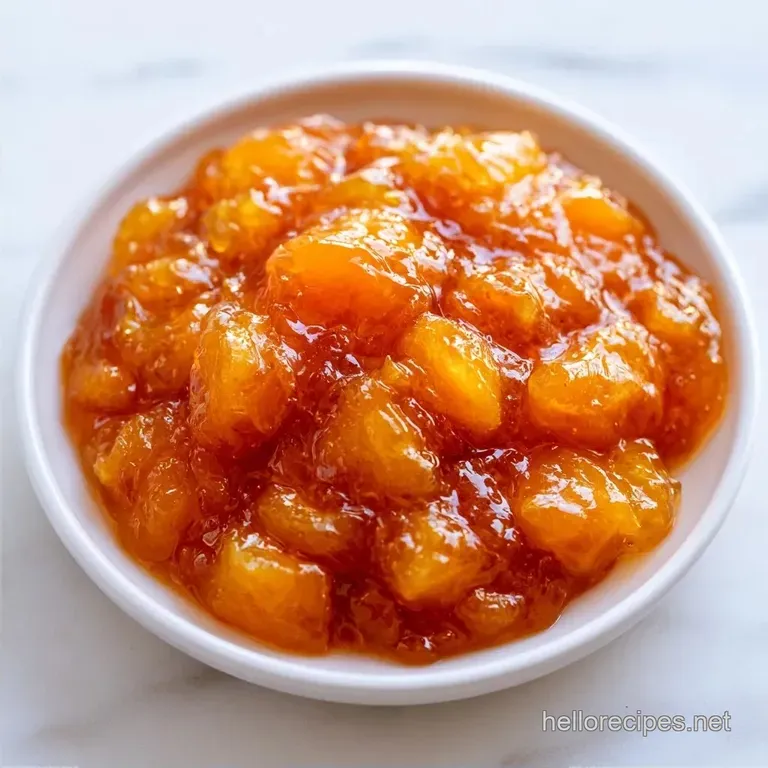 Quick Apricot Jam: Tangy and Thick