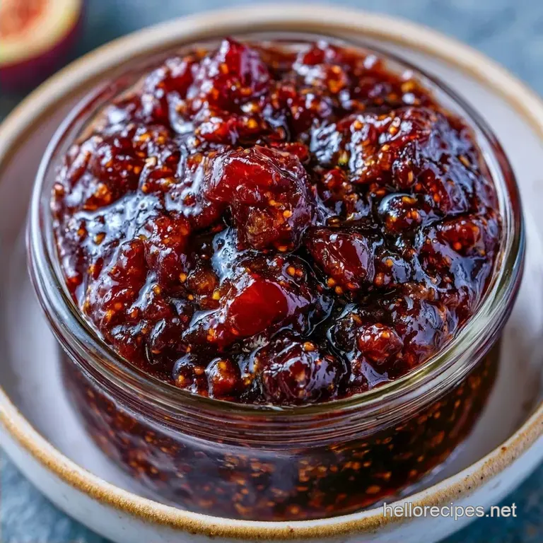 Quick Recipe Mission Fig Jam with Vanilla