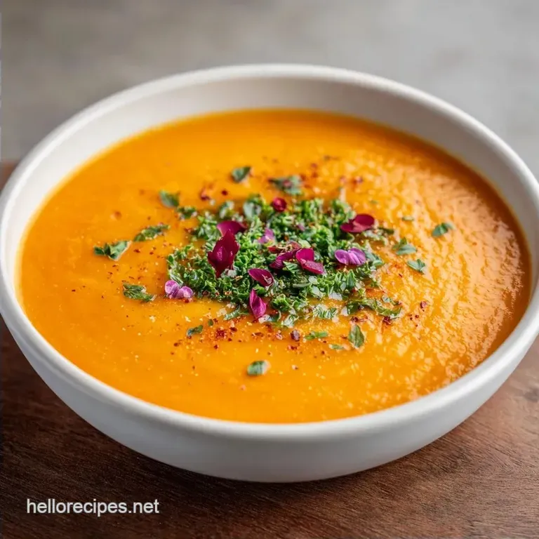 Quick Oven Roasted Veggie Soup: Silky and Rich