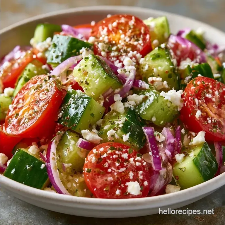 Quick Summer Side Salad: Zesty and Crisp
