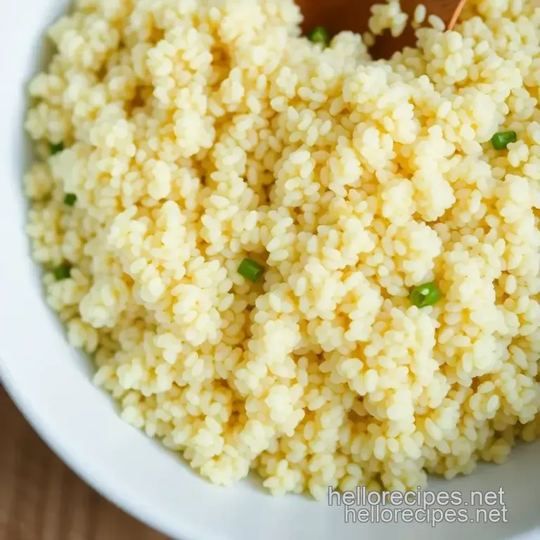 Quinoa Bliss: Perfectly Fluffy Stovetop Quinoa presentation