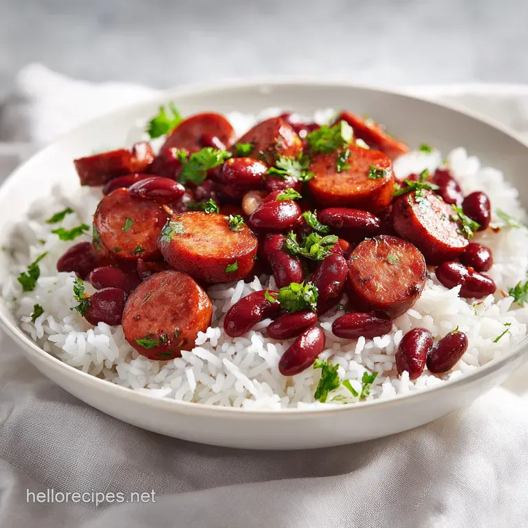 Red Beans and Rice: Authentic New Orleans Style