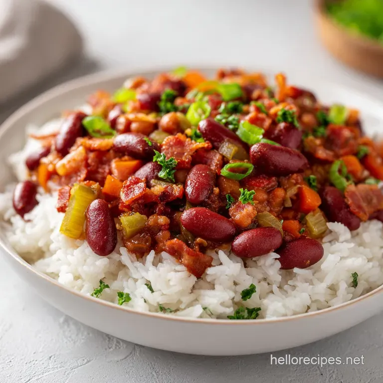 Copycat Popeyes Red Beans and Rice: Creamy and Smoky