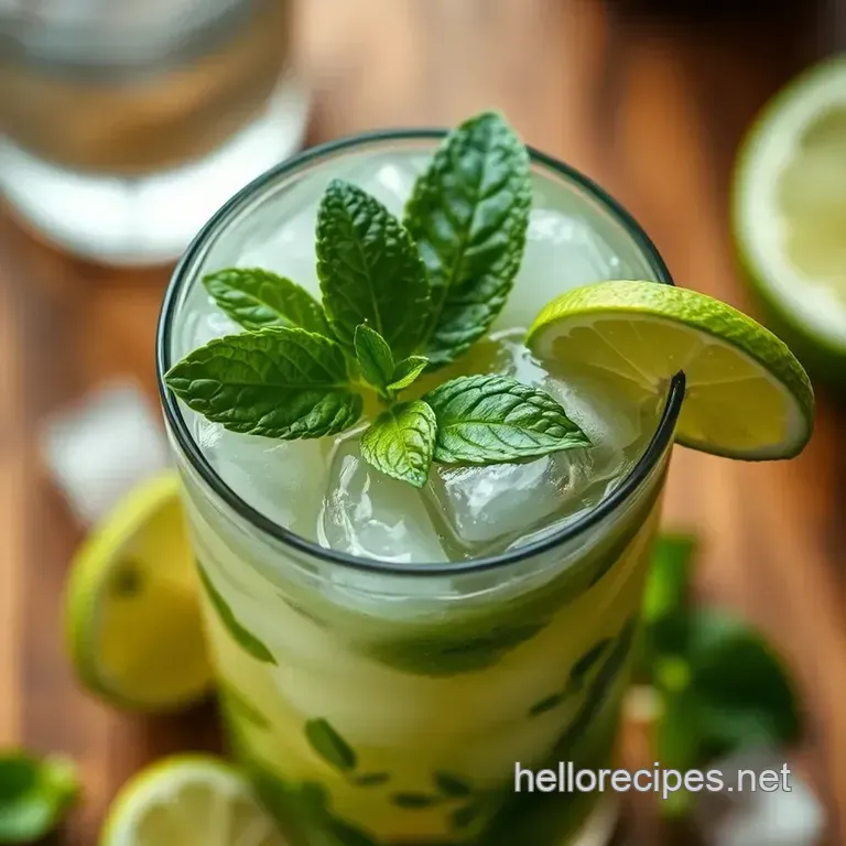 Refreshing Classic Mojito: A Taste of Cuba presentation