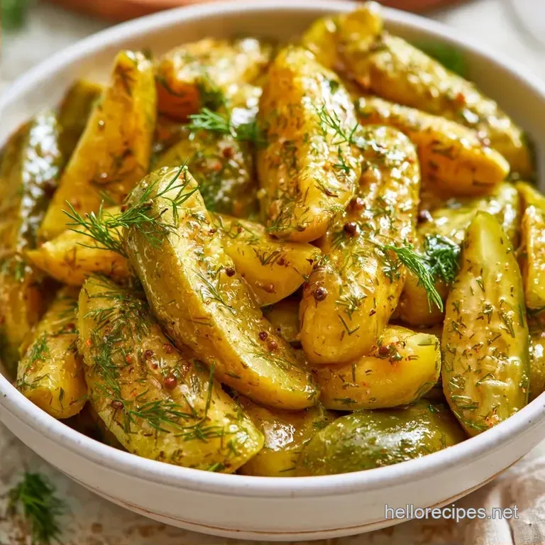 Crisp Refrigerator Dill Pickles