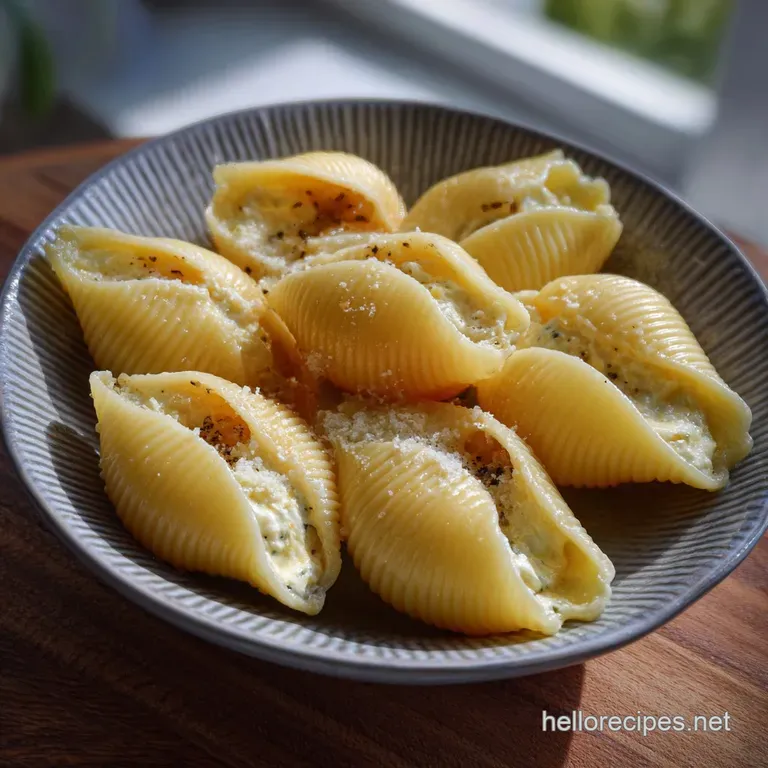 The Ultimate Stuffed Pasta Shells Recipe presentation