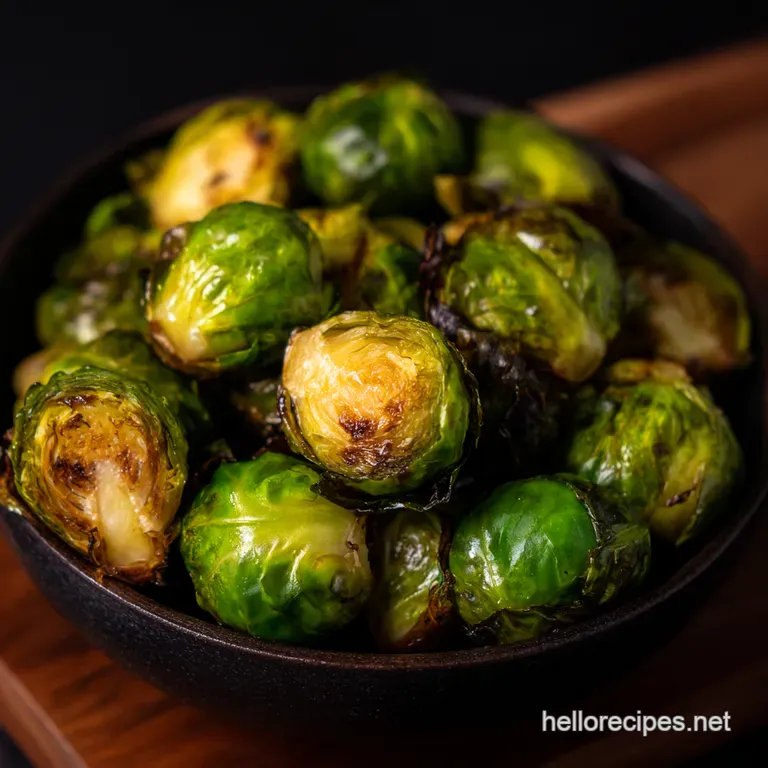 Roasted Brussels Sprouts with Balsamic Glaze From Grinch to Gourmet