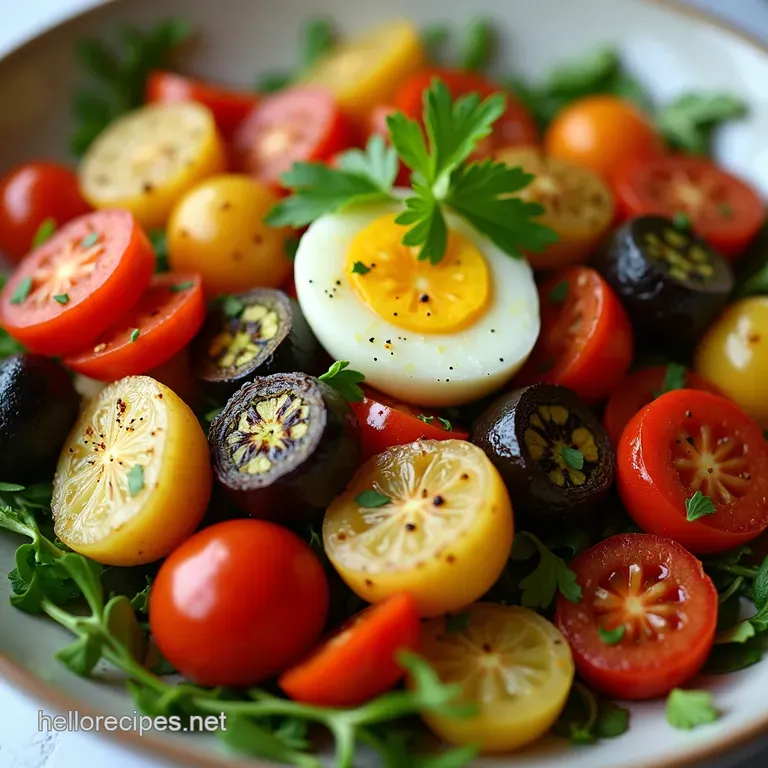 Roasted Root Vegetable Medley with HerbGarlic Butter