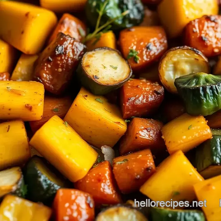 Garlic Herb Roasted Vegetables