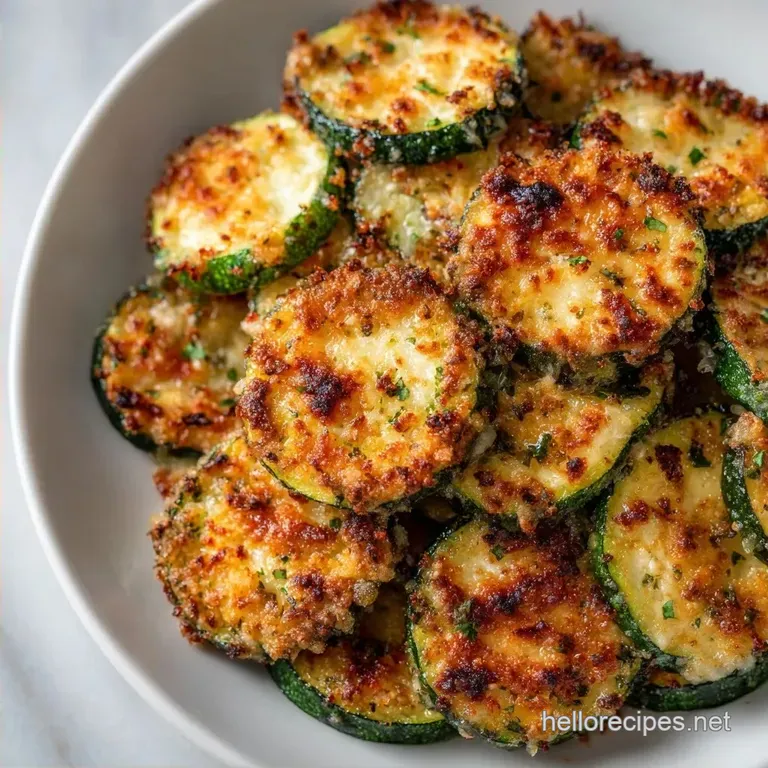 Roasted Zucchini Side Dish: Crispy with Parmesan