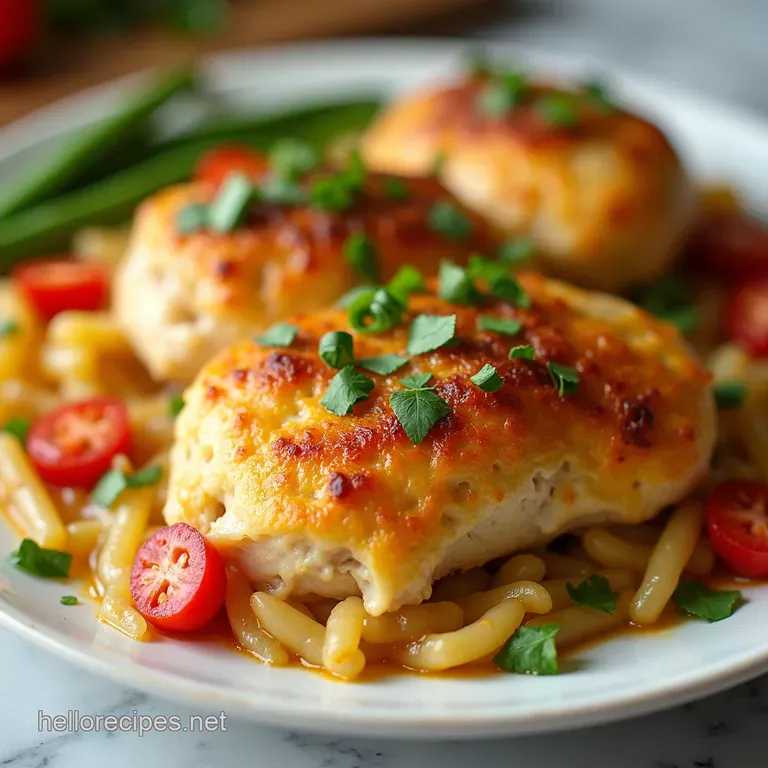 Rotisserie Chicken Cranberry Stuffing Bake