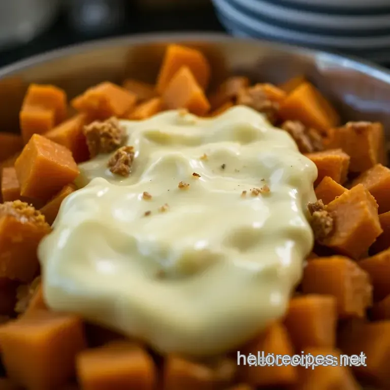 Ruth Chris Sweet Potato Casserole Recipe presentation