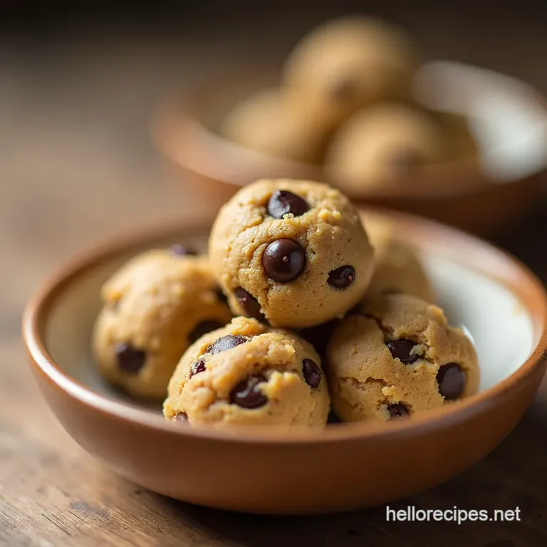 The SpoonWorthy Secret SafetoEat Brown Butter Chocolate Chip Cookie Dough