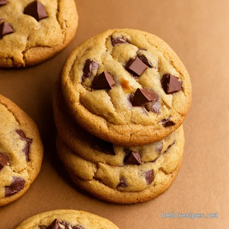 Salted Caramel Chocolate Chunk Cookies