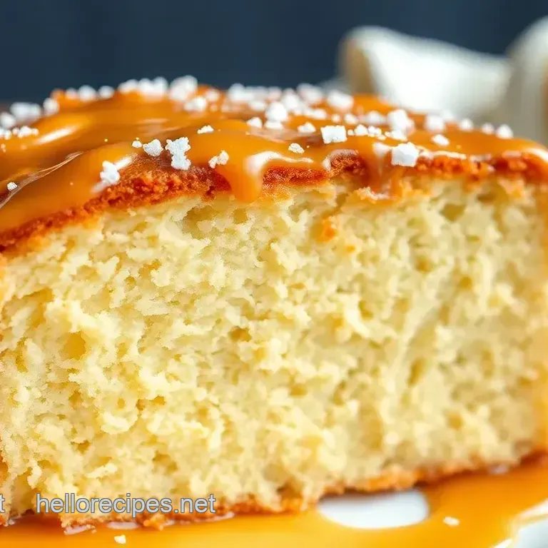 Salted Caramel Kentucky Butter Cake: The Ultimate Moist Delight!