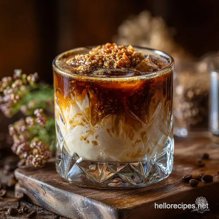 Salted Caramel White Russians: A Decadent Twist