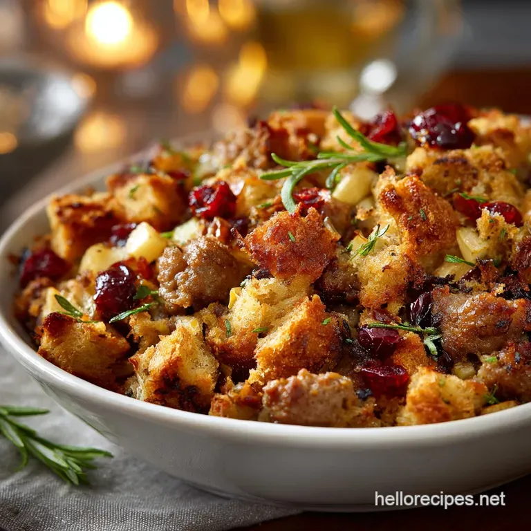 Sausage Apple and Cranberry Stuffing: The Ultimate Recipe for a Proper Holiday Treat