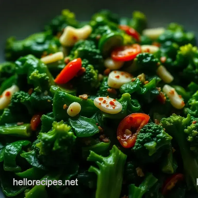 How to Sauté Broccoli Rabe: My Easy Flavorful Recipe!