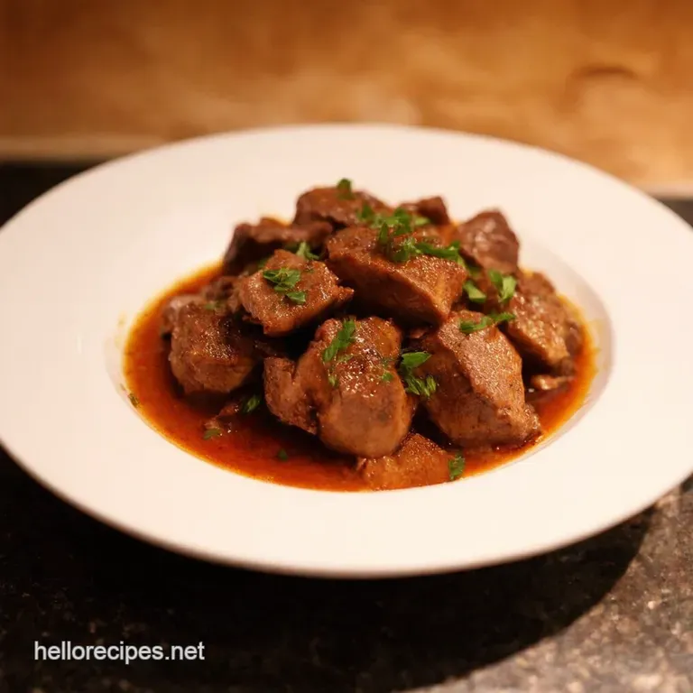 Saut&eacute;ed Chicken Livers a Quick Dirty Delight presentation