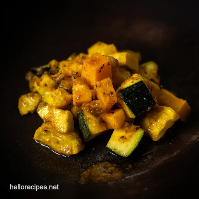 Saut&eacute;ed Patty Pan Squash with Brown Butter Hazelnuts