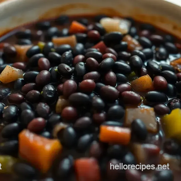 Savor the Tropics: Easy Cuban Black Bean Recipe for Cozy Dinners