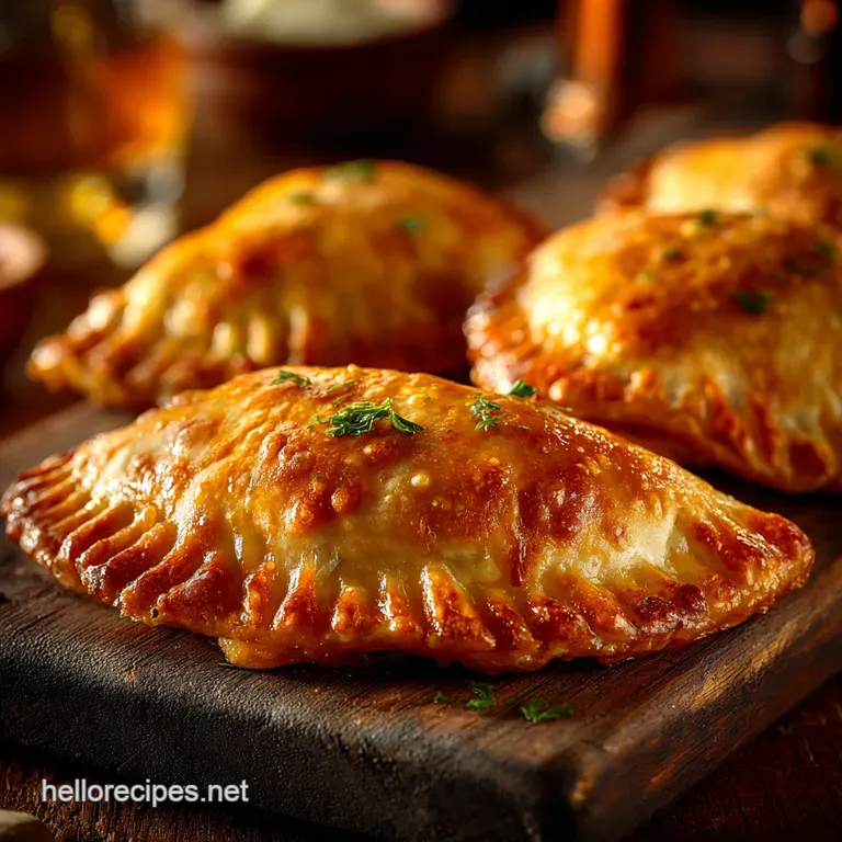 Savory Beef Cheese Empanadas Handheld Fiesta presentation