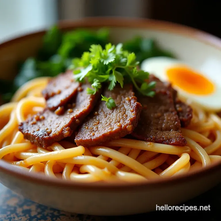 Speedy Shogun Beef Udon RestaurantQuality Noodles at Home