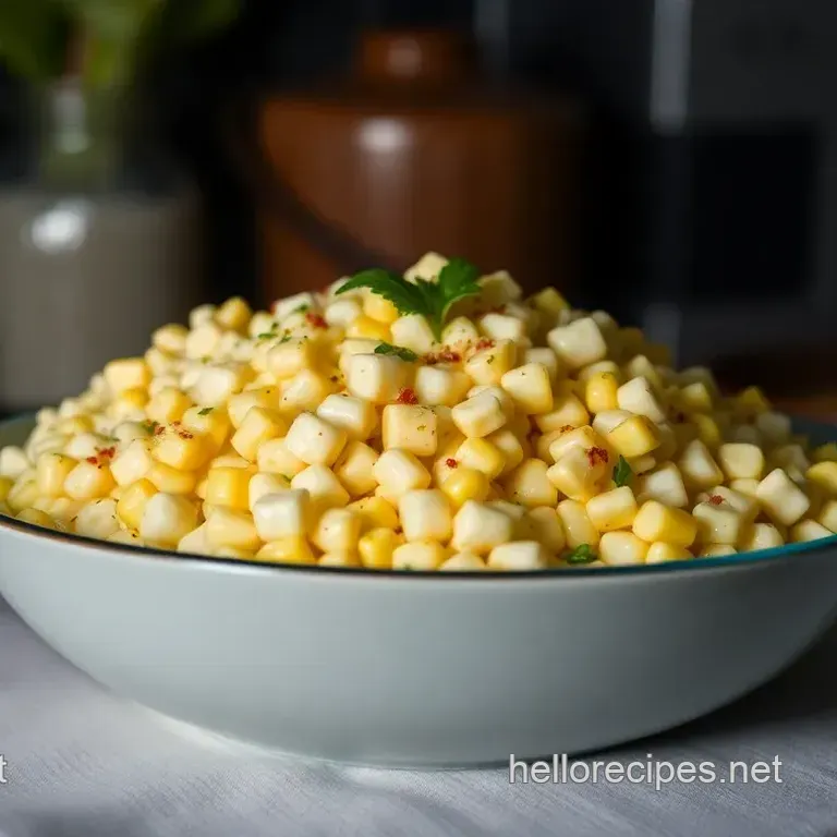 Savory Esquites: Mexican Street Corn Salad